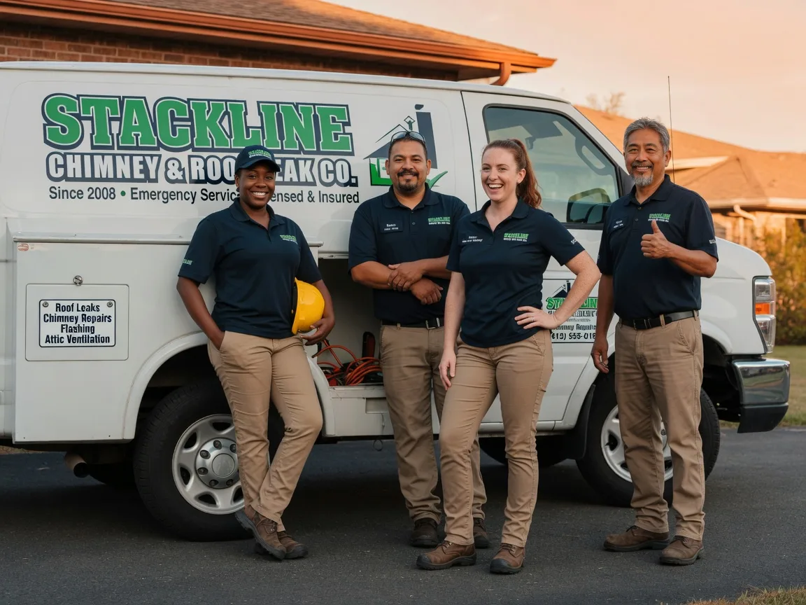 Chimney flashing repair company in Barco, NC